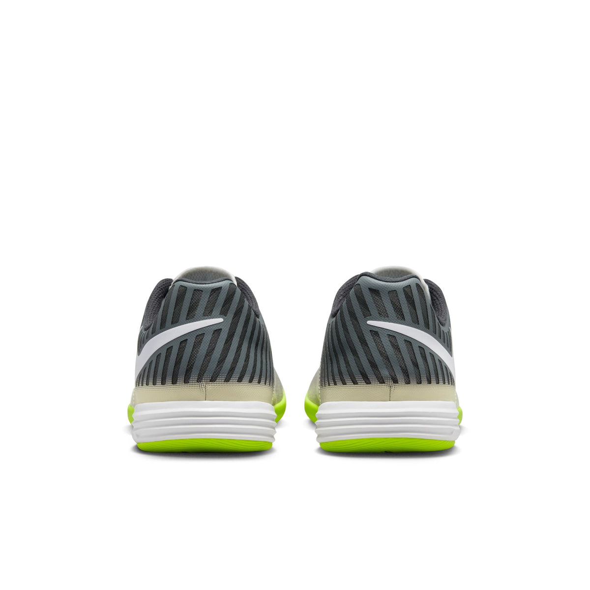 Nike Lunar Gato IN Indoor Soccer Shoes- Smoke Grey/White/Yellow/Anthracite
