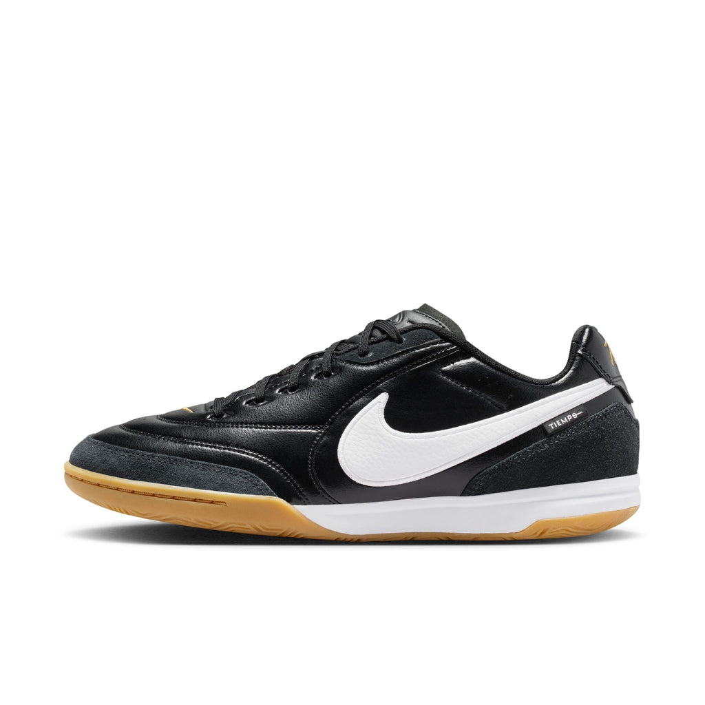 Nike Tiempo Streetgato IN Indoor/Court Low-Top Soccer Shoes-  Black/White